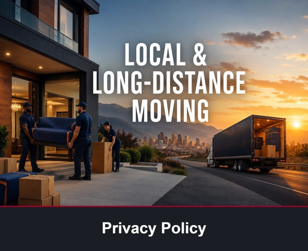 Privacy Policy - Best Movers Nationwide data protection